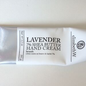 Lavender Shea Butter Hand Cream - Silver and White